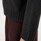 Pull col rond Miwa - Anthracite