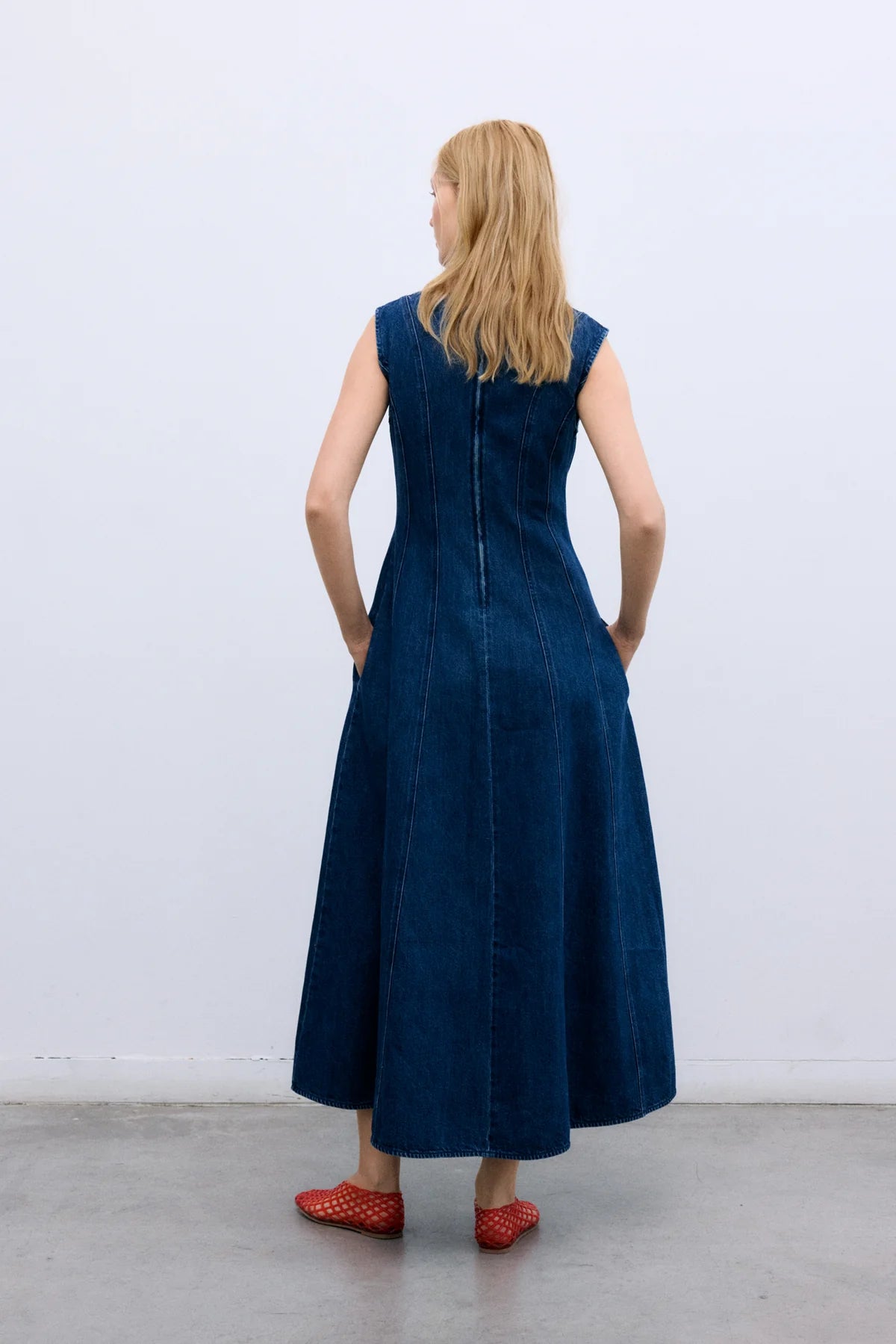 TNS Denim Dress - Indigo Denim