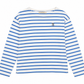 Burnet Woman T-shirt - Vista Blue Jersey Stripes