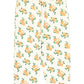 Trousers - Ecru Mustard Flowers