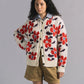 Cardigan Flower in Space - Cherry
