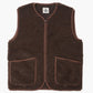 Veste sans manche Pepitko Dark Brown