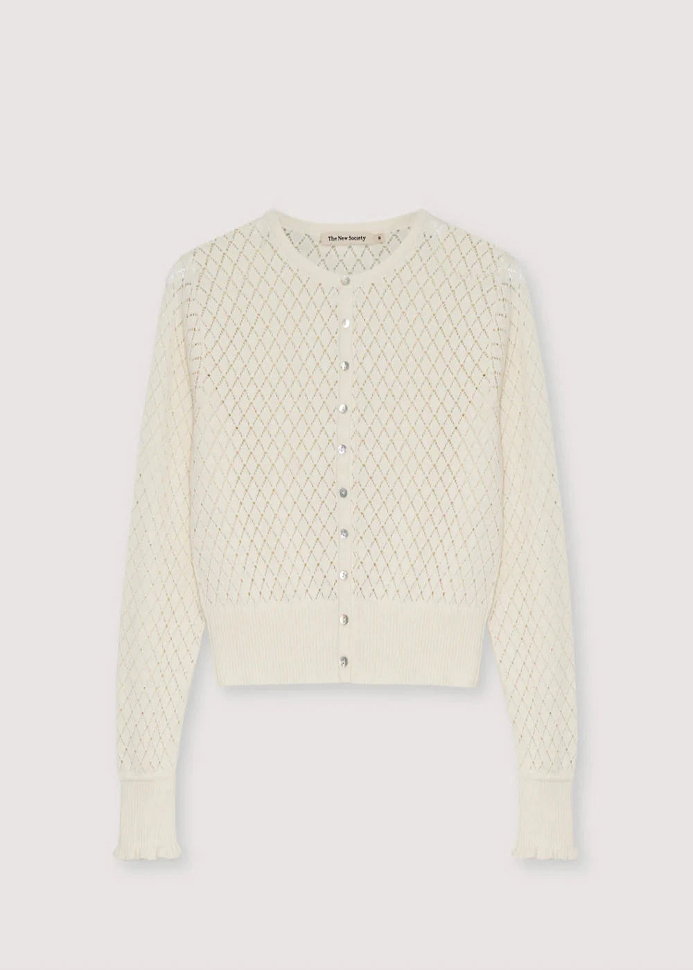 Cardigan Lirio - Écru