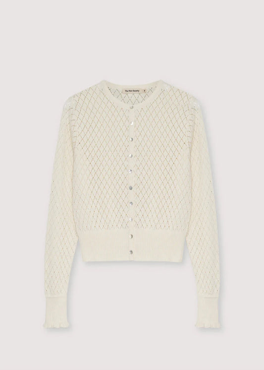 Cardigan Lirio - Écru