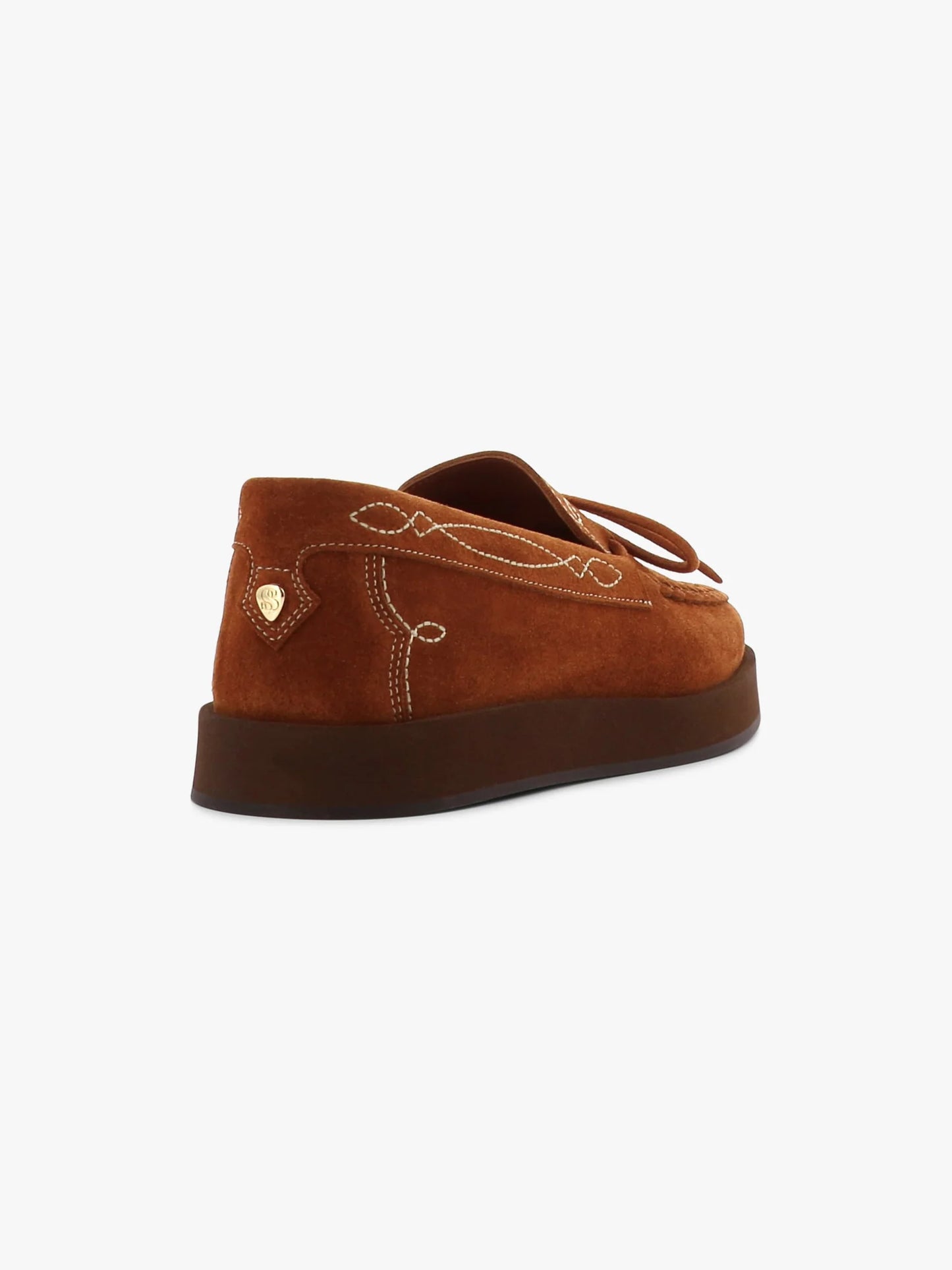 Mocassins Totem - cuir suédé camel