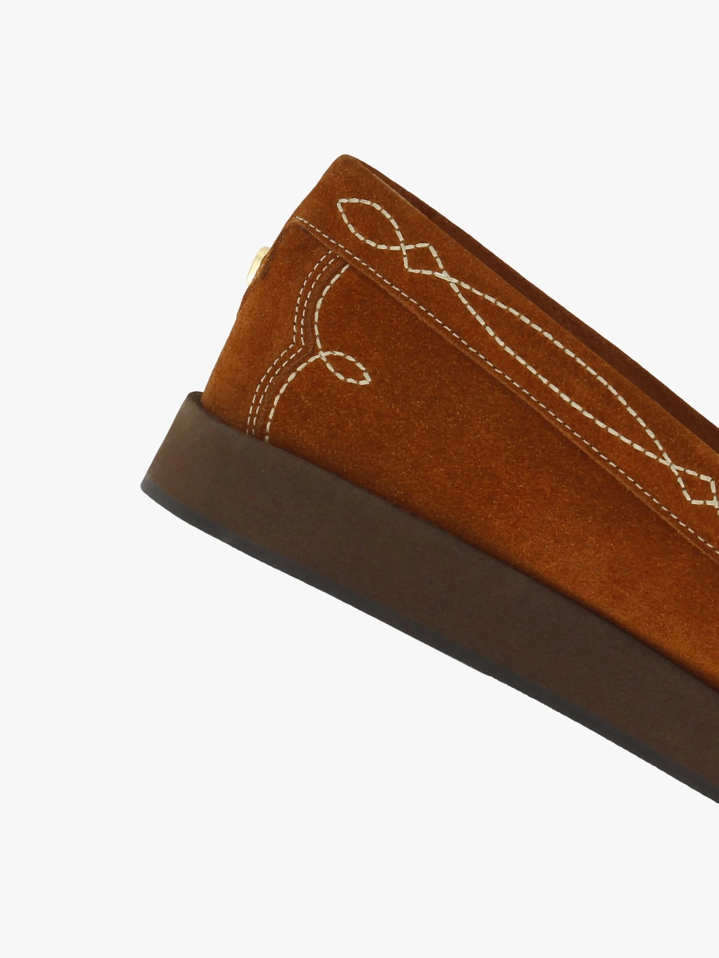 Mocassins Totem - cuir suédé camel