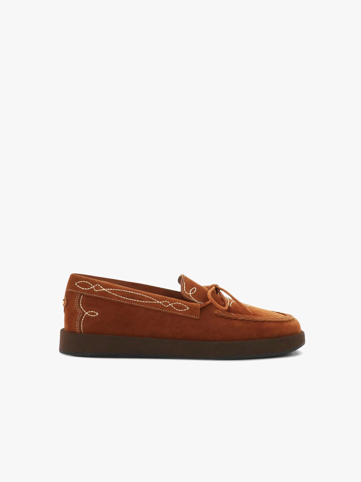 Mocassins Totem - cuir suédé camel