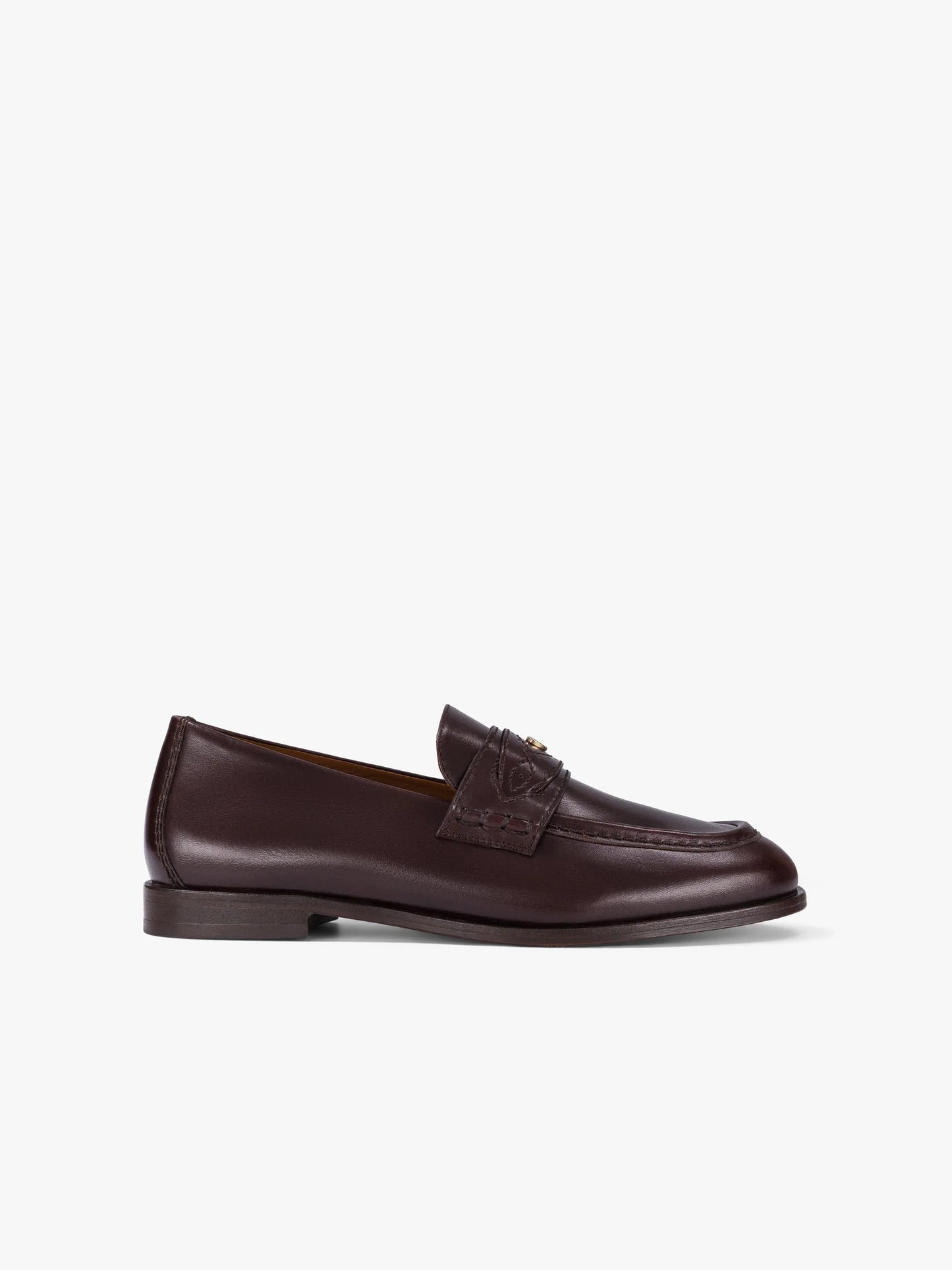 Mocassins Ringo - cuir lisse chocolat