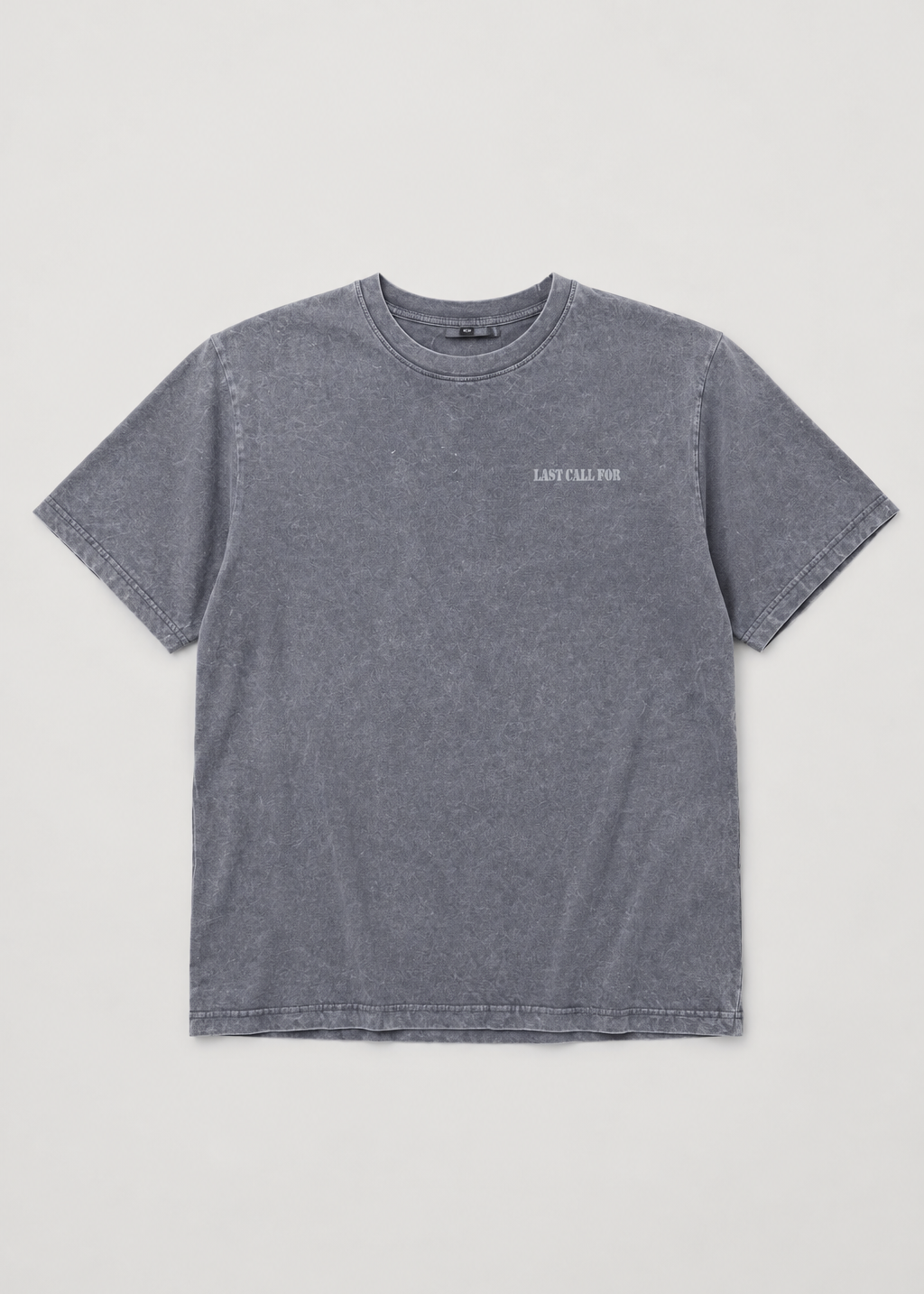 T-shirt Support local business - stone wash